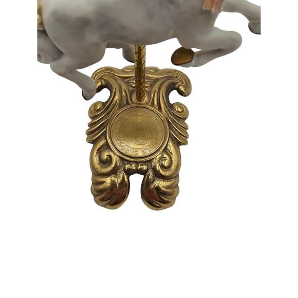 Willitts Design Carousel Memories Unicorn With Gold Metal Base - Picture 3 of 6